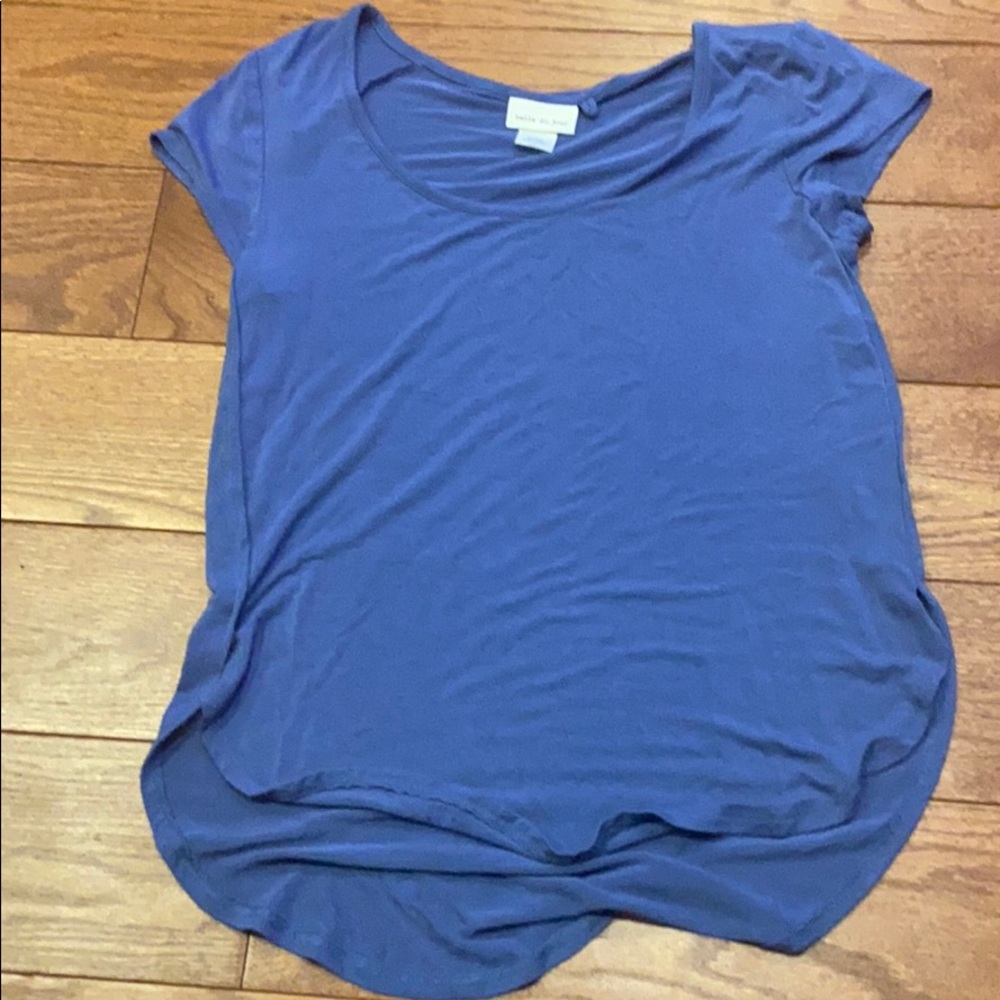 Belle Du Jour Scoop Neck Short Sleeve